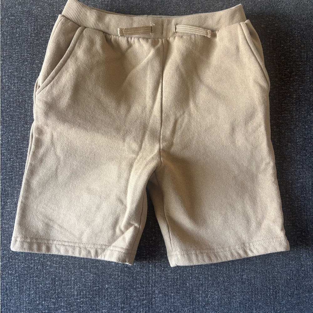 Kenneth Cole Men's Knit Drawstring Shorts - Beige